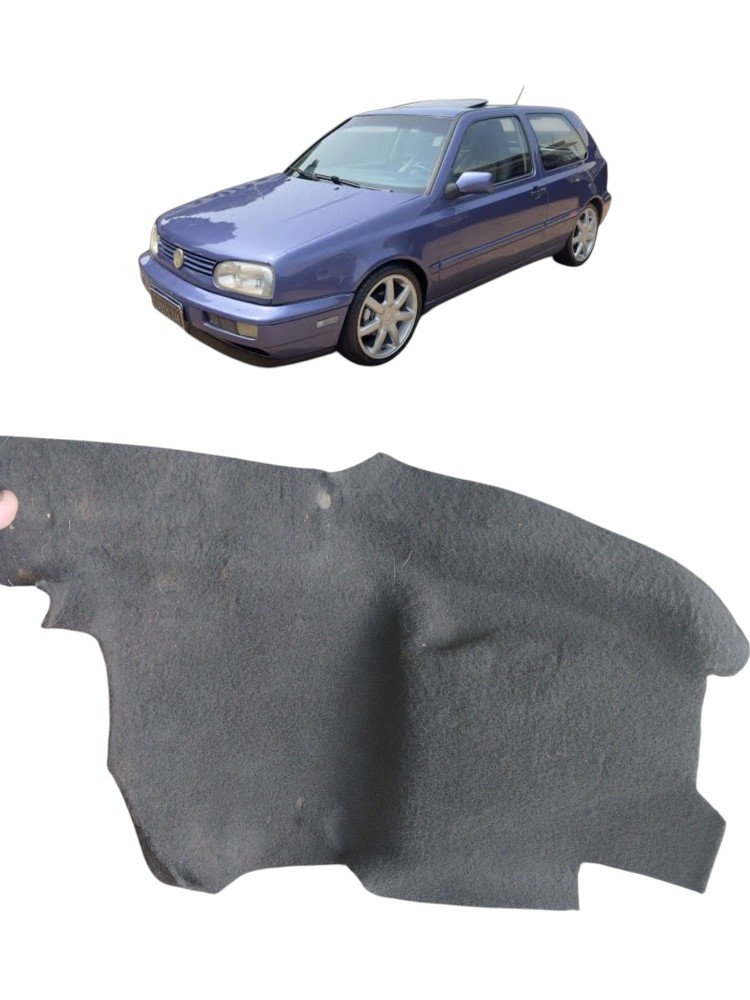Forro Lateral Porta Malas Esquerdo Vw Golf 1995 A 2000