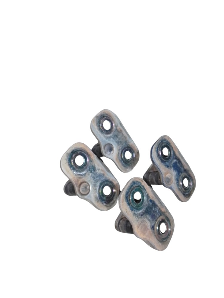Jogo 4 Batentes Portas Cromado Vw Golf 94/00  1h0837c34a Cromado 6