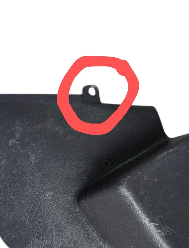 Moldura Inferior Direita Console Vectra 1996 A 2004 Original 7