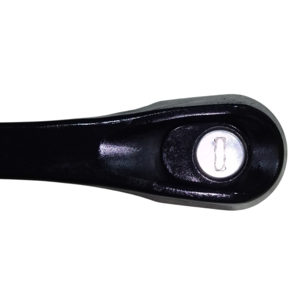 Maçaneta Externa Dianteiro Direto Fiat Uno Mille V19 Et 5317 Preto Dianteira 2