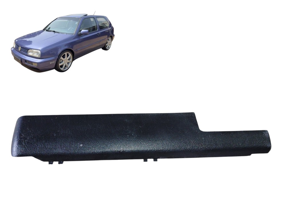 Moldura Acabamento Inferior Painel Vw Golf Mk3 1994 A 2000 Preto