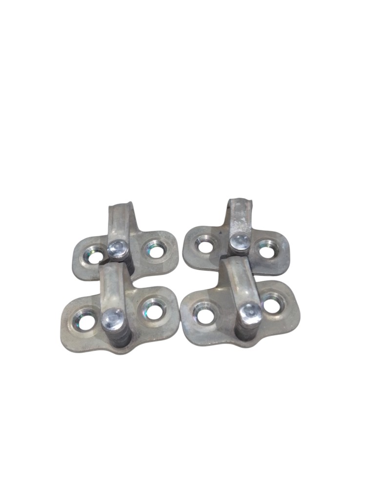 Jogo 4 Batentes Portas Cromado Vw Golf 94/00  1h0837c34a Cromado 5