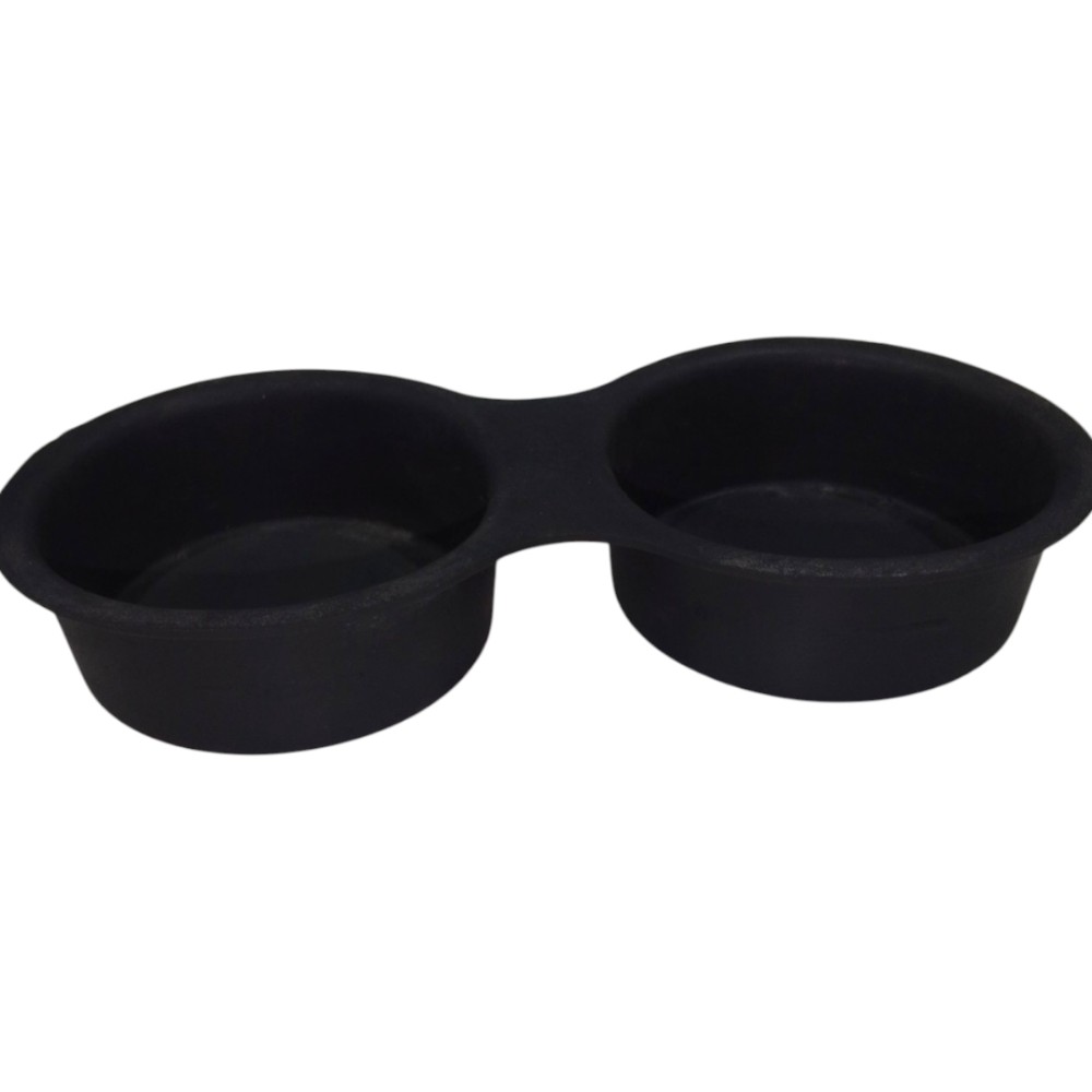 Porta-copos Borracha Ford Escort De Borracha Preto 2