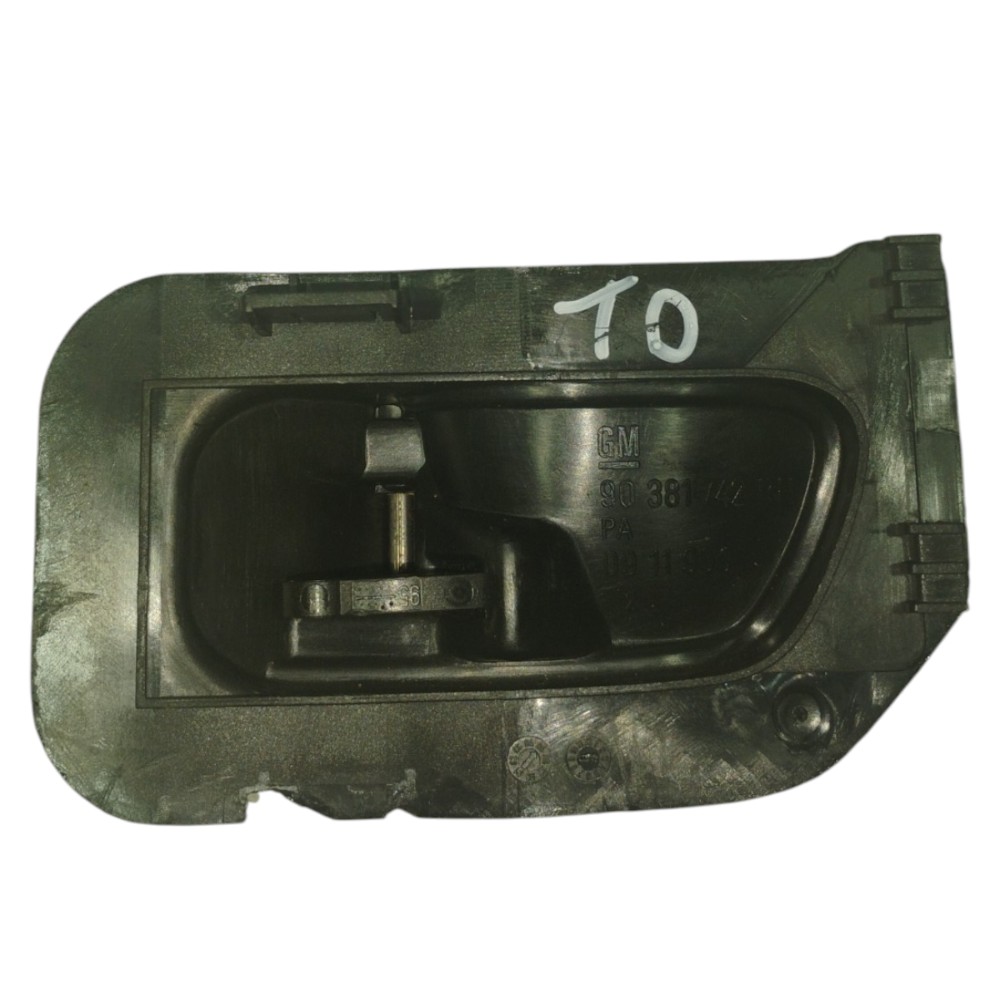 Maçaneta Interna Traseira Direita Gm Astra 1995 V20 90381742 Preto Traseira 4