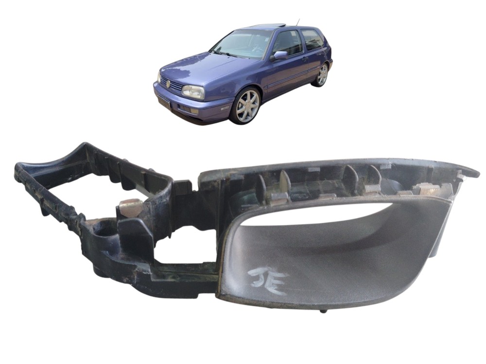 Moldura Puxador Traseiro Esquerdo Porta Vw Golf 1995 A 2000 Preto 4