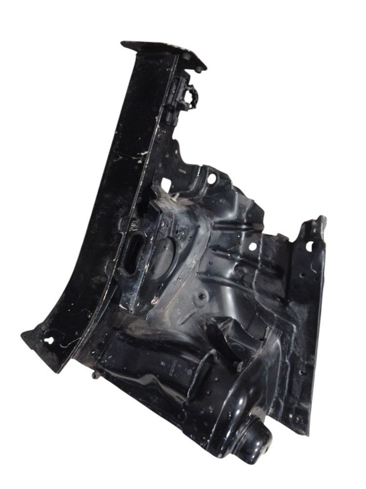 Chapa Da Caixa De Roda Dianteiro Direito Fox Volkswagen 2004 Preto 2