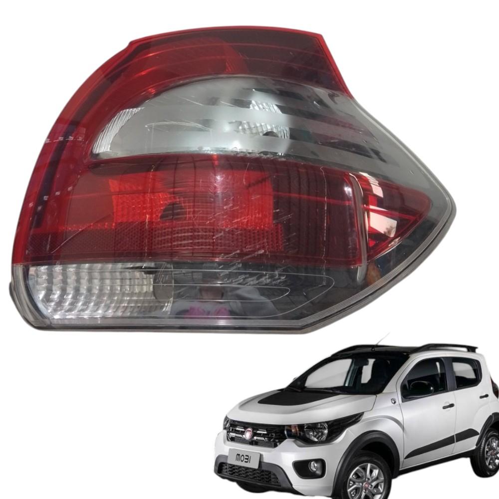 Lanterna Traseira Direita Fiat Mobi 2017/2023 48940748 Direito/passageiro Vermelho