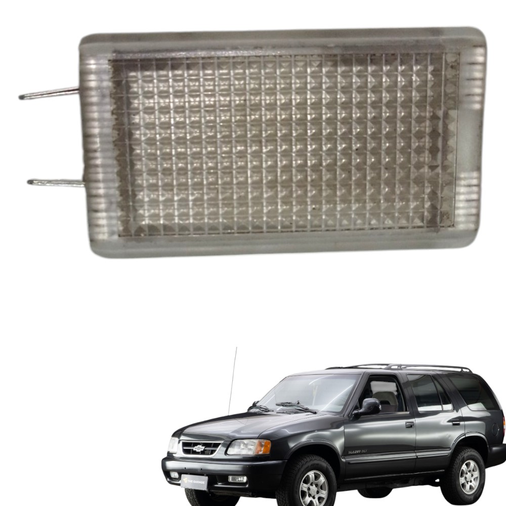 Lente Luz De Teto Chevrolet Blazer 1997 Original Para Teto Branca