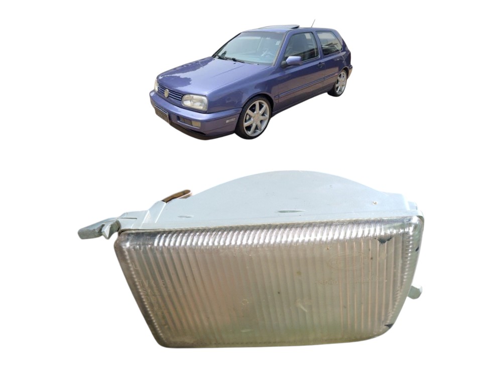 Pisca Parachoque Esquerdo Volkswagen Golf Mk3 1996/2000 Cinza 6