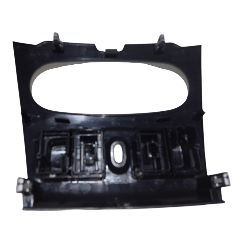 Moldura Comando Central Ar Painel Renault Logan 2015 A 2018 3