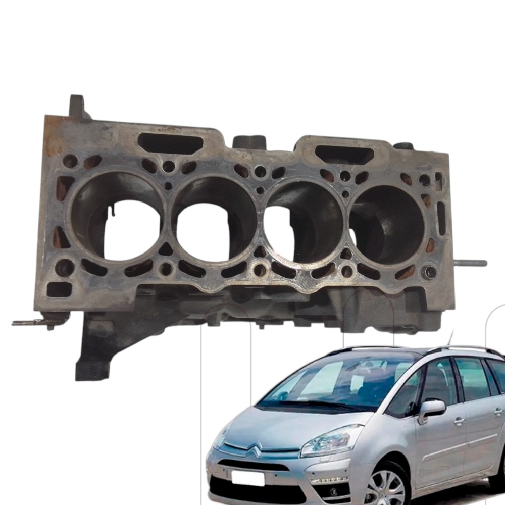 Bloco Motor Citroen Xsara Picasso 2.0 2008/2009