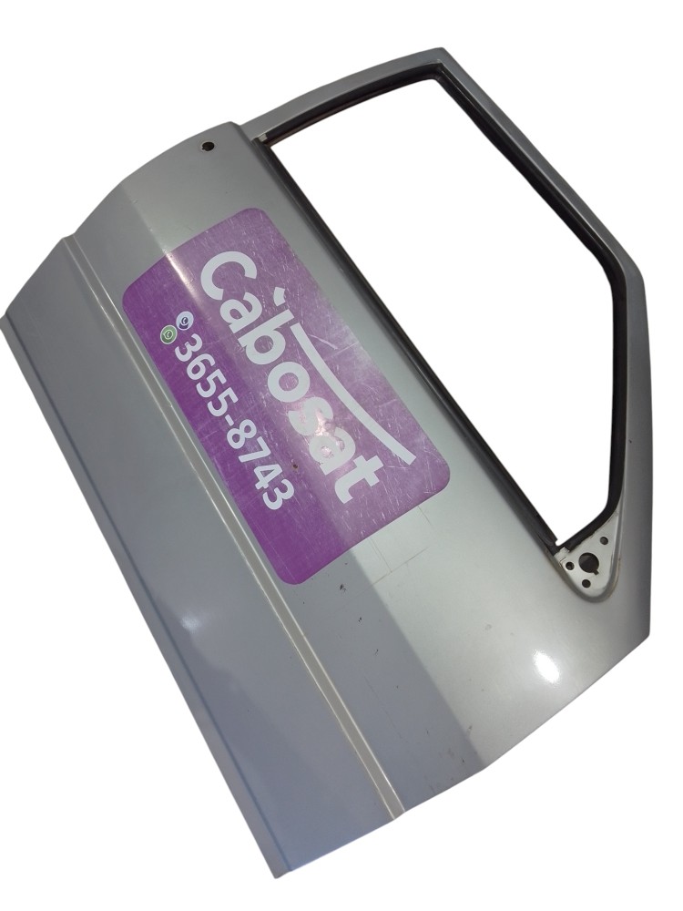 Porta Dianteira Direita Fiat Uno Fiorino Elba 03 13 Direito Prata 3
