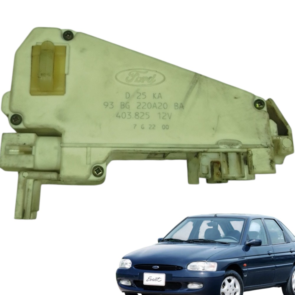 Trava Fechadura Elétrica Ford Escort 1998 93bg-220a20-ba Branco