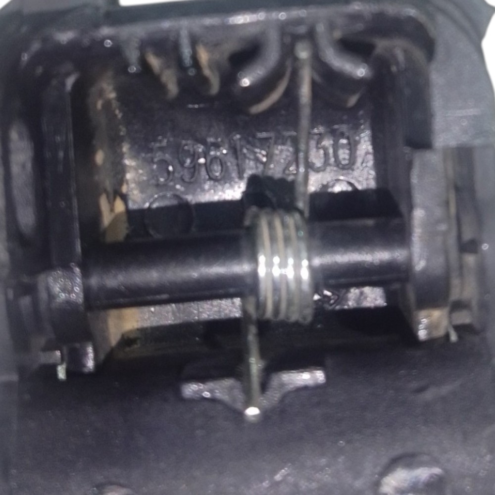 Maçaneta Interna Dianteiro Direito Mill Fiat Uno 1984 A 2013 Preto Dianteira 6