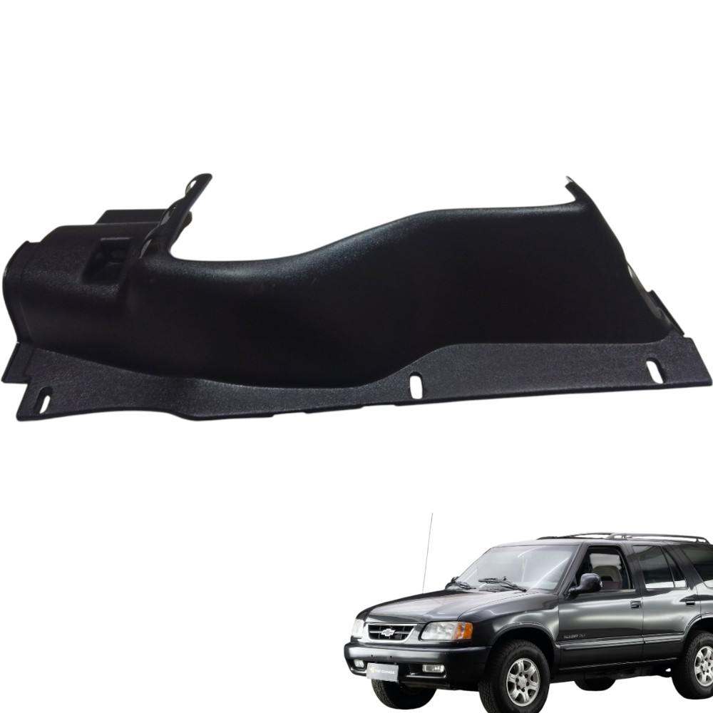 Acabamento Isolador Som Painel Chevrolet Blazer 97 15970733 Preto Preto