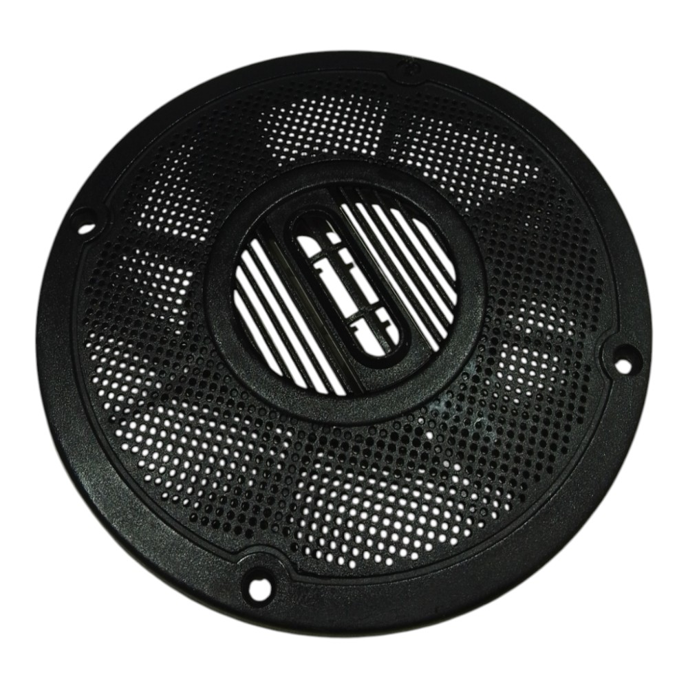 Moldura Plástico Alto Falante 4 Furos Fiat Uno Mille V19 Preto 3