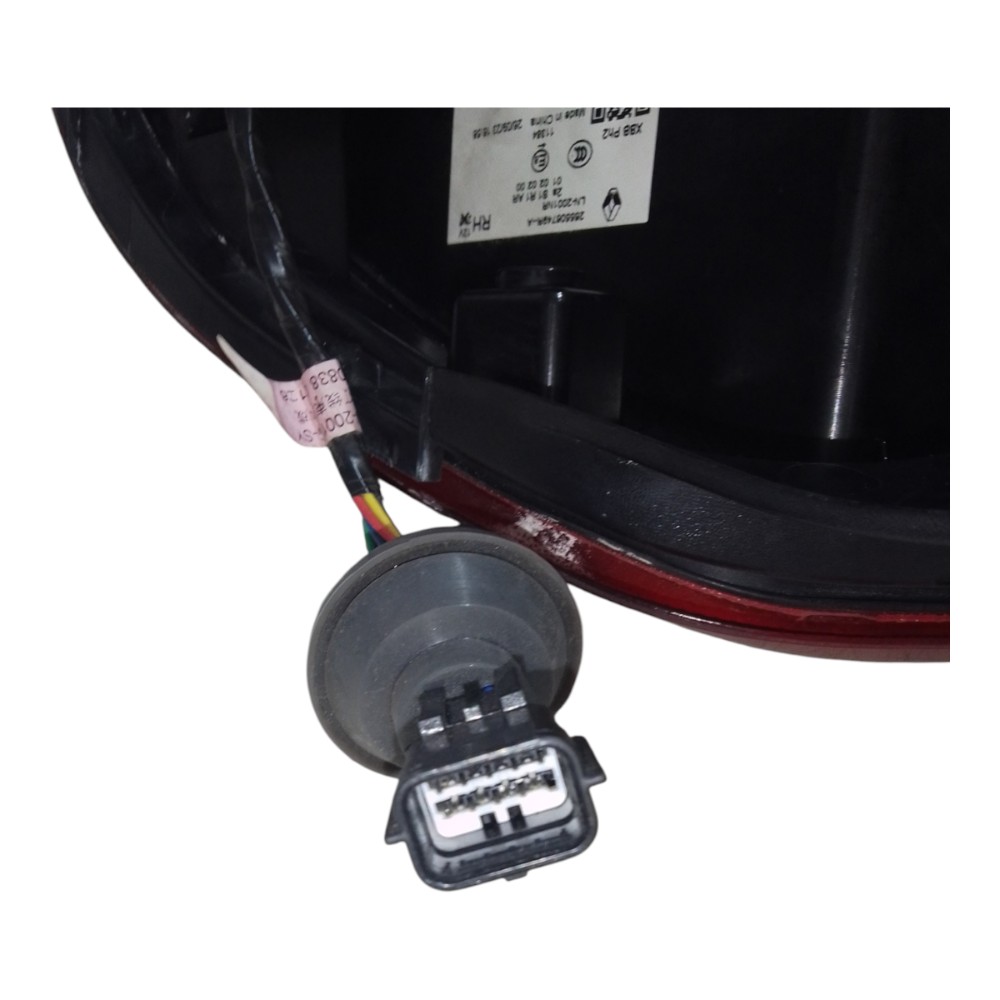 Lanterna Traseira Direita Renault Sandero Kwid 265506749r Direito/passageiro Vermelho/brancay 7