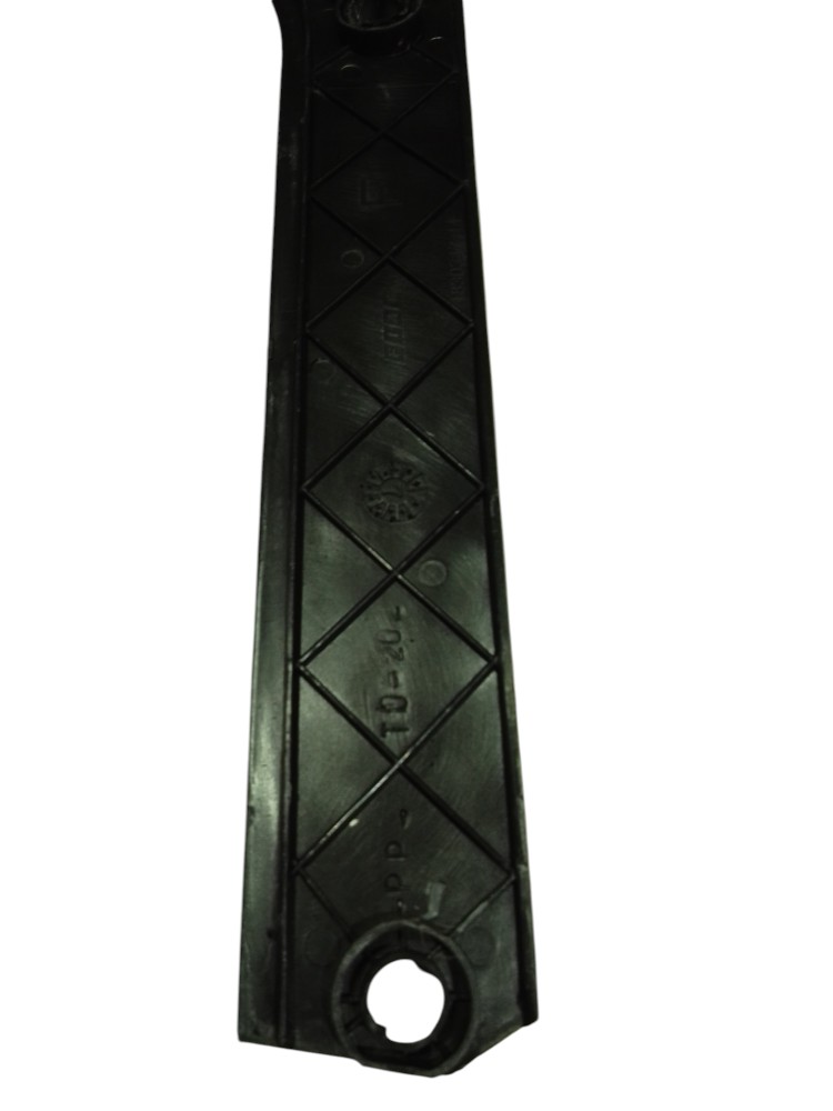 Moldura Coluna Esquerdo Fiat Uno Mille 2008 2012 Preto Preto 2