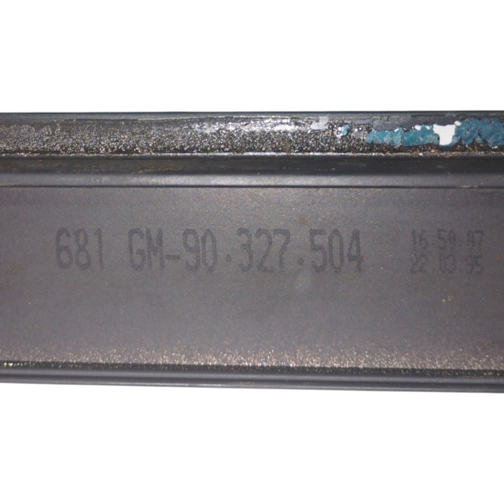 Friso Teto Direito Chevrolet Astra Belga Gm 1995/2000 V20 Preto 8