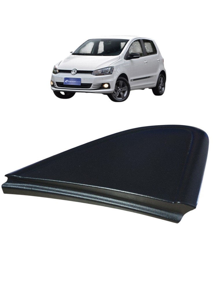 Acabamento Moldura Externa Retrovisor Direito Fox 2003/2013 Preto