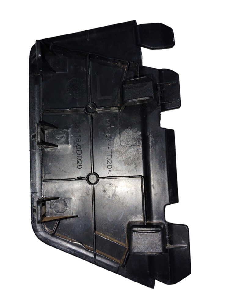 Moldura Acabamento Tampa Painel Esquerdo Toyota Etios  Preto Preto 6