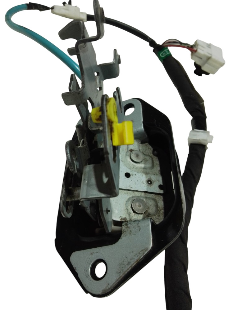 Fechadura Traseira Porta Malas Nissan March 2011 2018 Preto 9