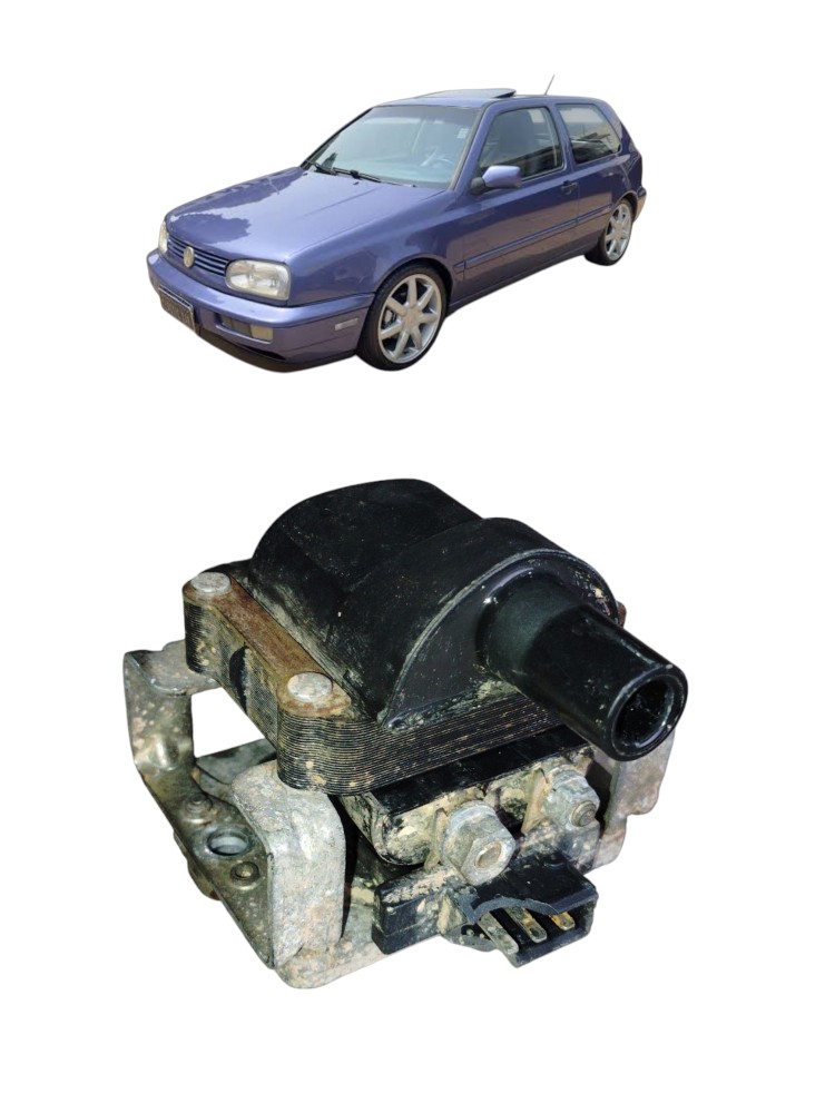Bobina De Ignição Volkswagen Golf Mk3 1995 A 2000 Original