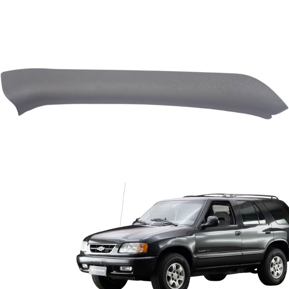 Acabamento Porta Traseira Esquerda Chevrolet Blazer 1997 Cinza