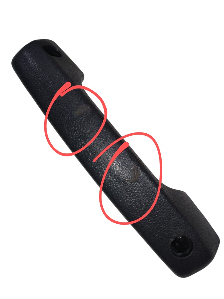 Puxador Porta Dianteira/traseira Direita Fiat Siena 2000/03 Preto 7
