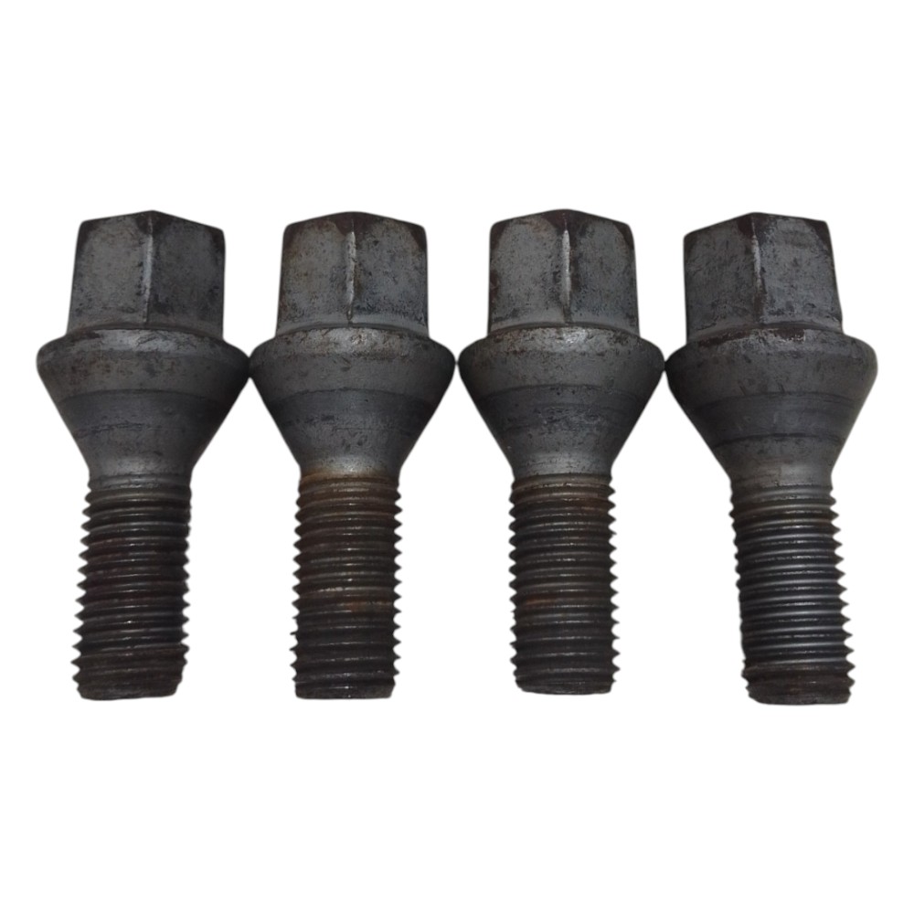 4 Parafuso Renault Sandero/ Logan/ Duster/ Clio Original  Prata 4