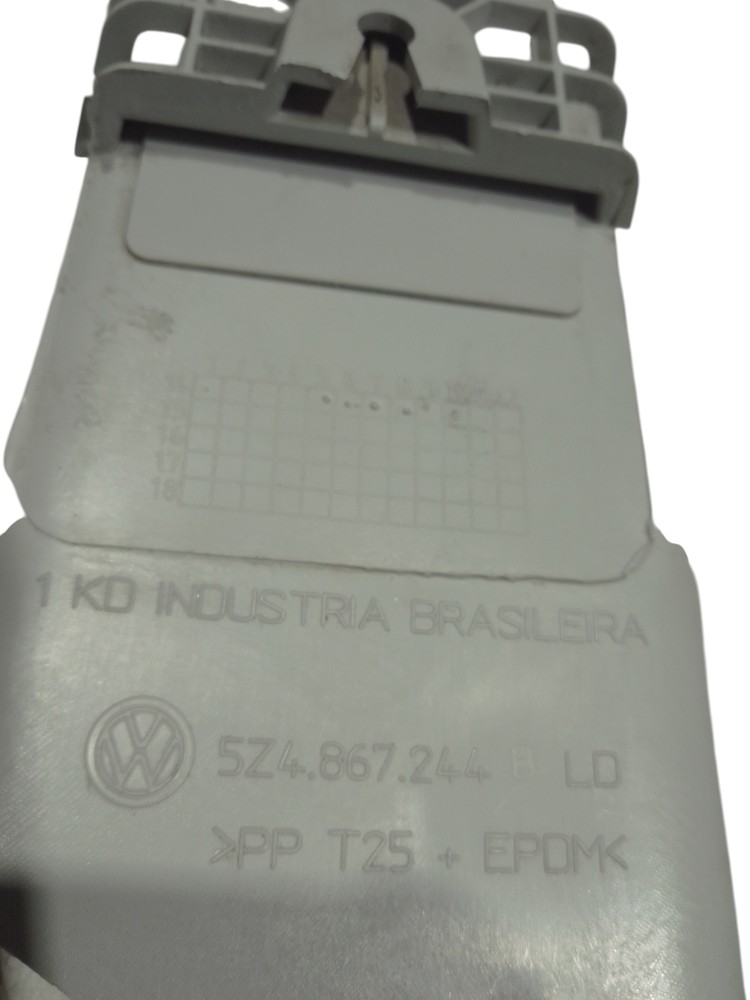 Moldura Coluna Acabamento Central Superio Vw Fox 2014 A 2018 Cinza 6