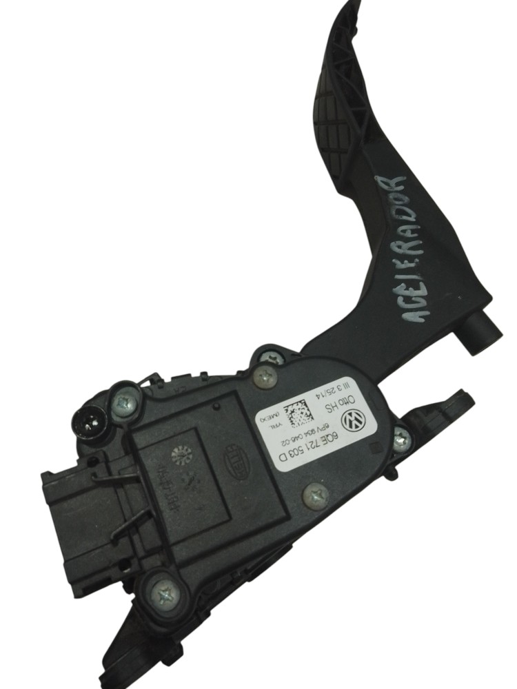 Pedal acelerador eletrônico g5 vw fox gol voyage 6