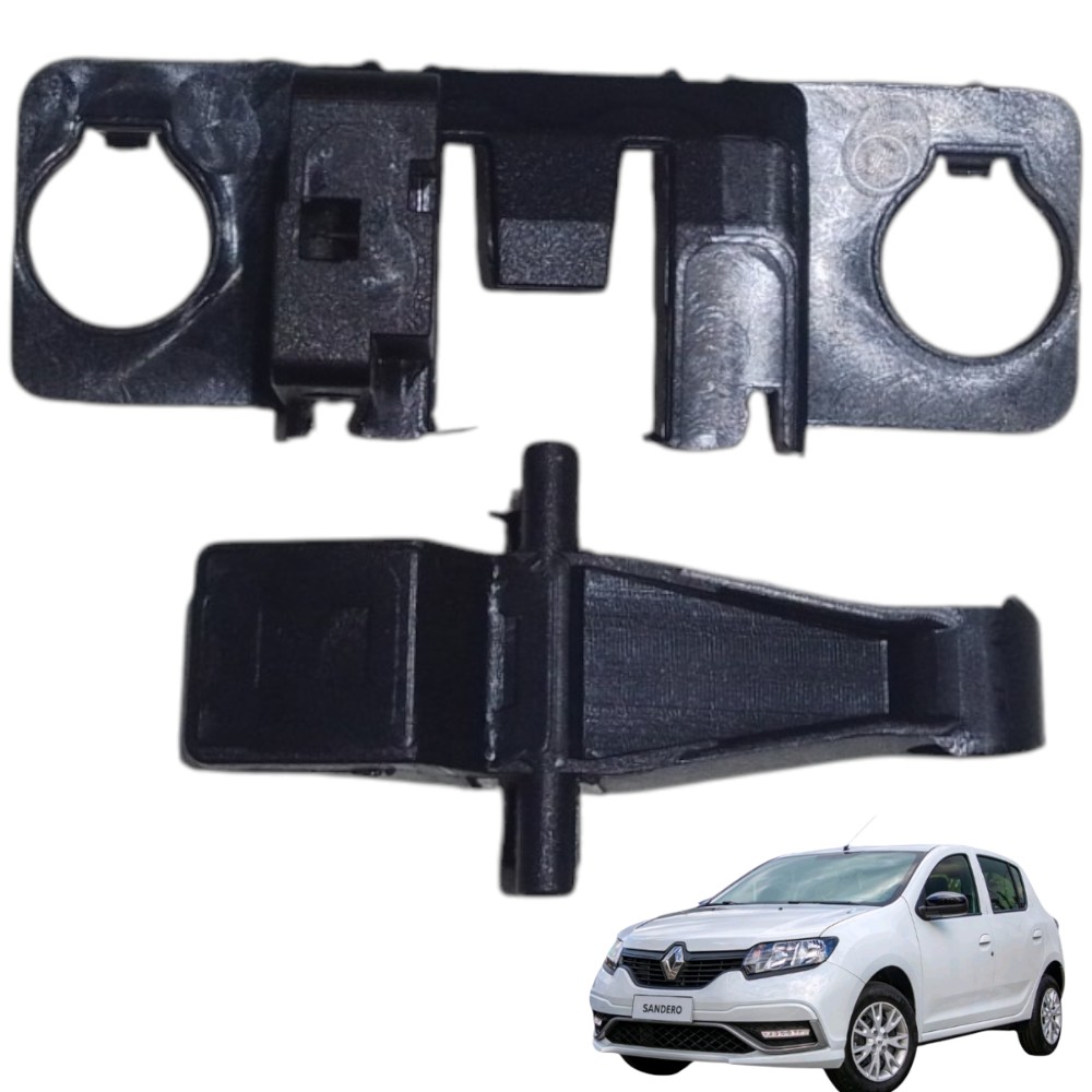 Excêntrico Fecho Alavanca Porta-malas Renault Sandero/clio Preto