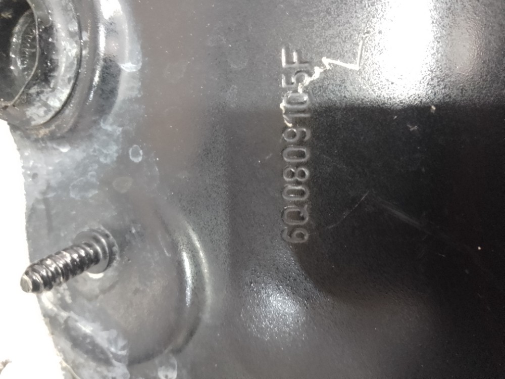 Chapa da caixa de roda dianteira esquerdo Volkswagen fox 14 5