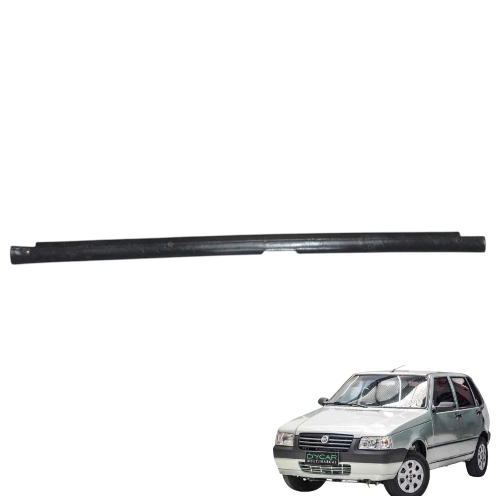 Soleira Porta Esquerdo Fiat Uno Mille 2007 / 2008 Preto