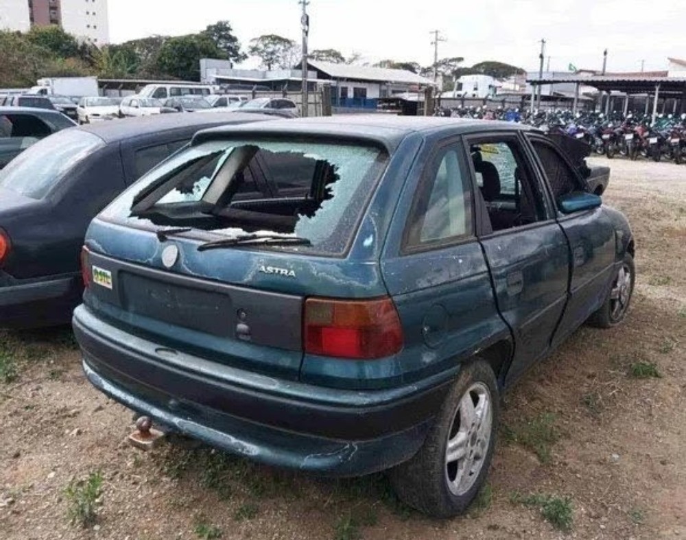 Caixote Chevrolet Astra 95 Teto Lateral Mini Frente Traseira Verde 3