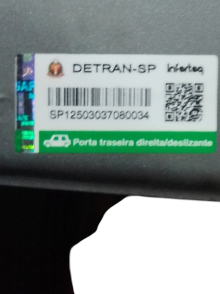 Porta Traseira Direita Chevrolet Blazer 1997 Original  Traseira Direito Cinza 5