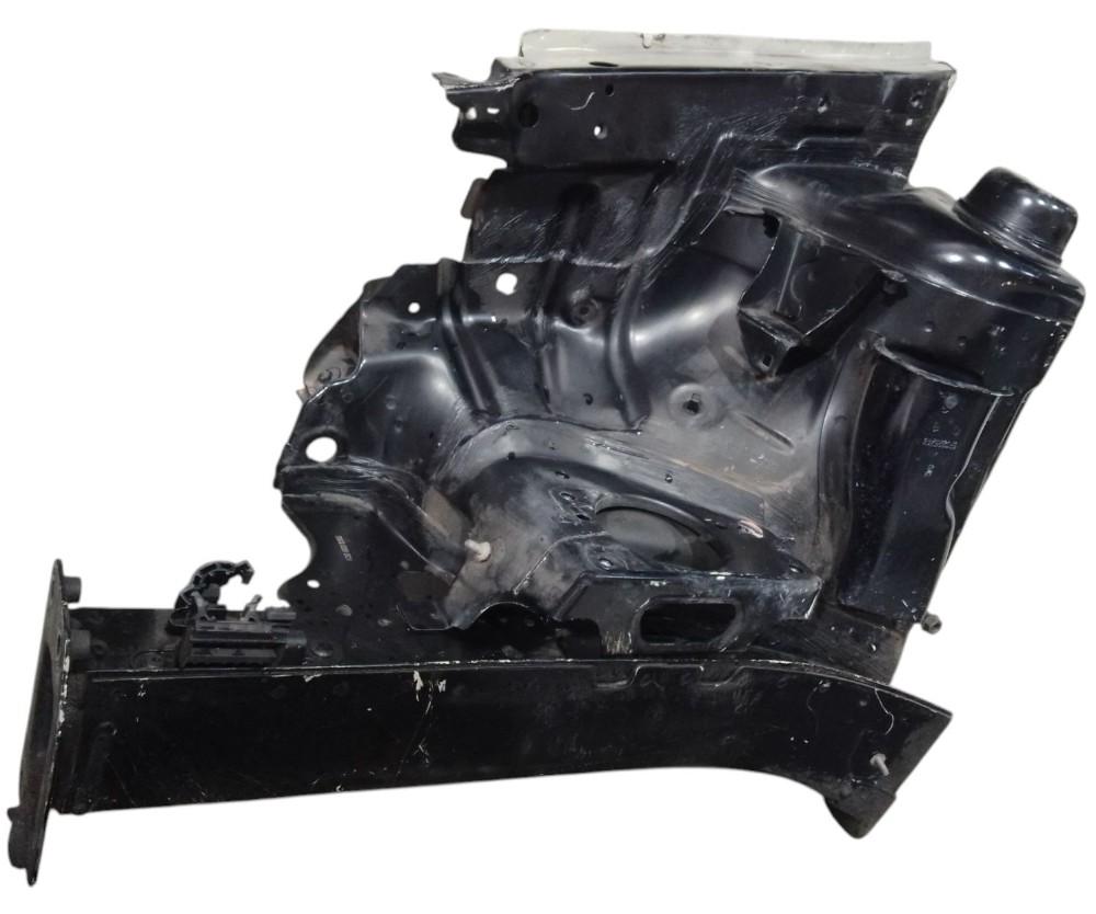 Chapa Da Caixa De Roda Dianteiro Direito Fox Volkswagen 2004 Preto