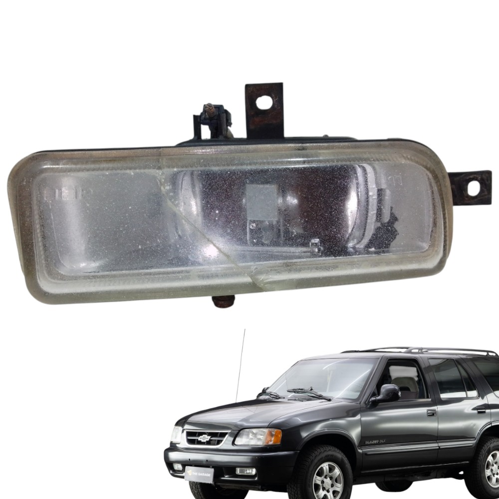 Farol Neblina C Lâmpada Direita Chevrolet Blazer 1997 Branco