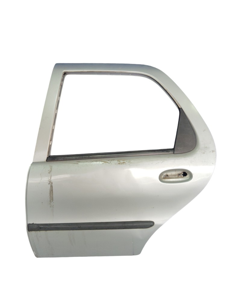 Porta Traseira Esquerda Fiat Siena Original  Traseira Esquerdo Prata 1