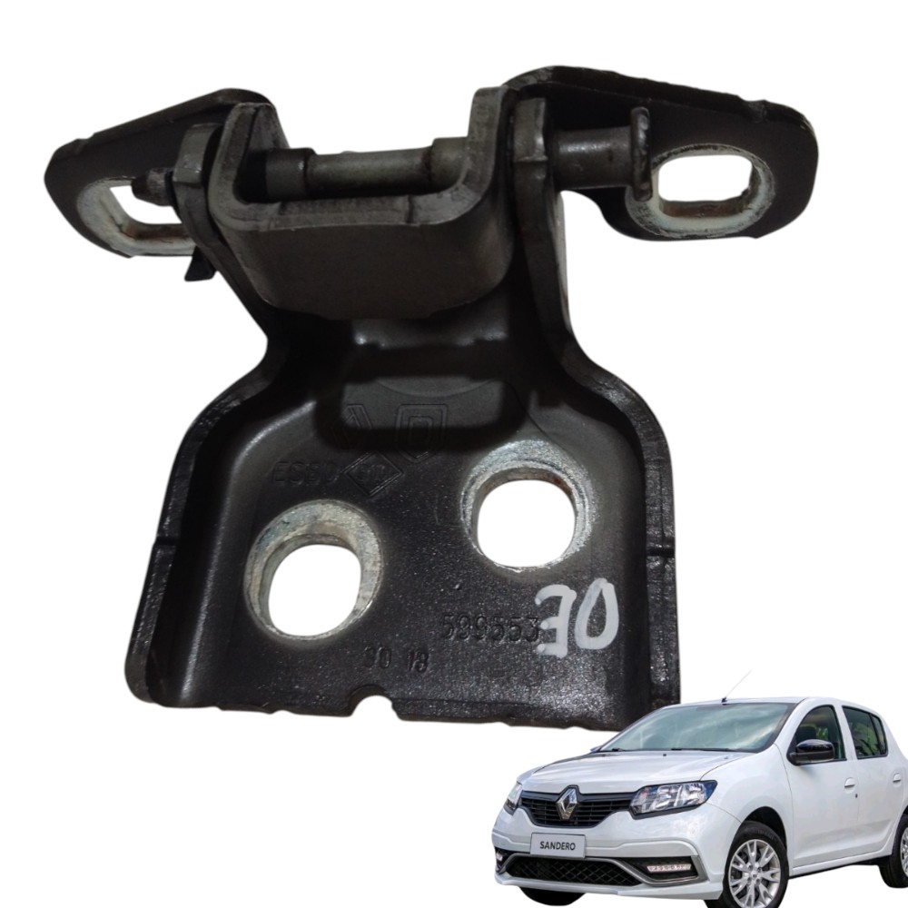Dobradiça Porta Traseiro E Renault Sandero Logan 2014/2017