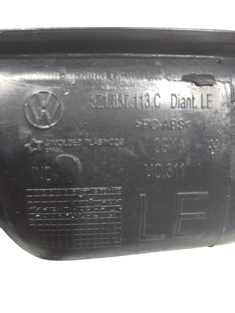 Moldura maçaneta interna dianteiro esquerdo fox 2010 a 2015 3