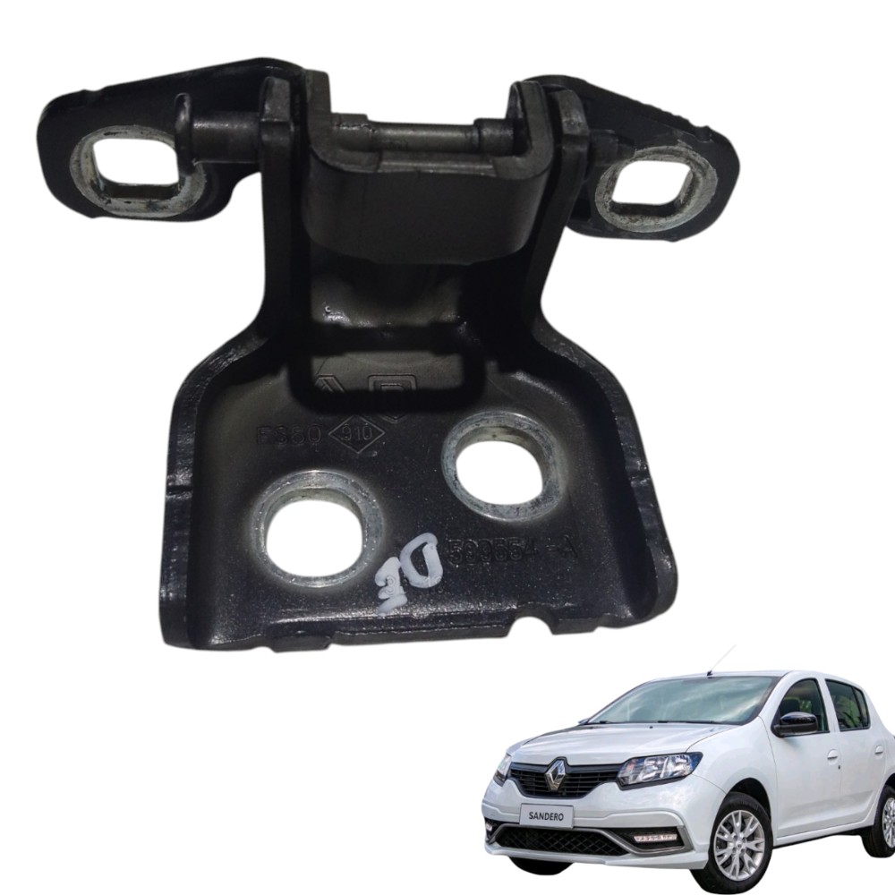 Dobradiça Porta Dianteiro Esquer Renault Sandero 2008 A 2025 2