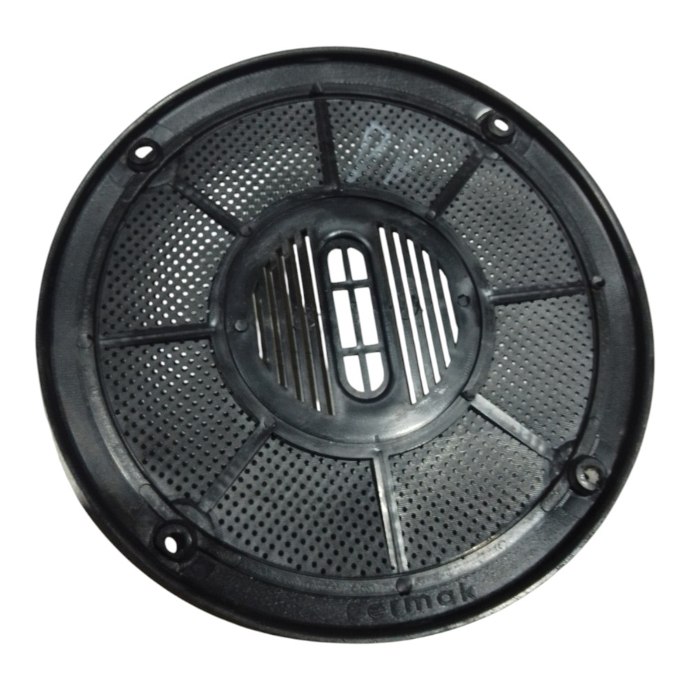 Moldura Plástico Alto Falante 4 Furos Fiat Uno Mille V19 Preto 4