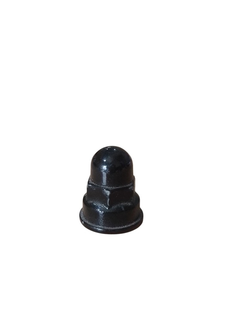 Jogo 4 Porca De Acabamento 10mm Preta Linha Honda  Preto 4