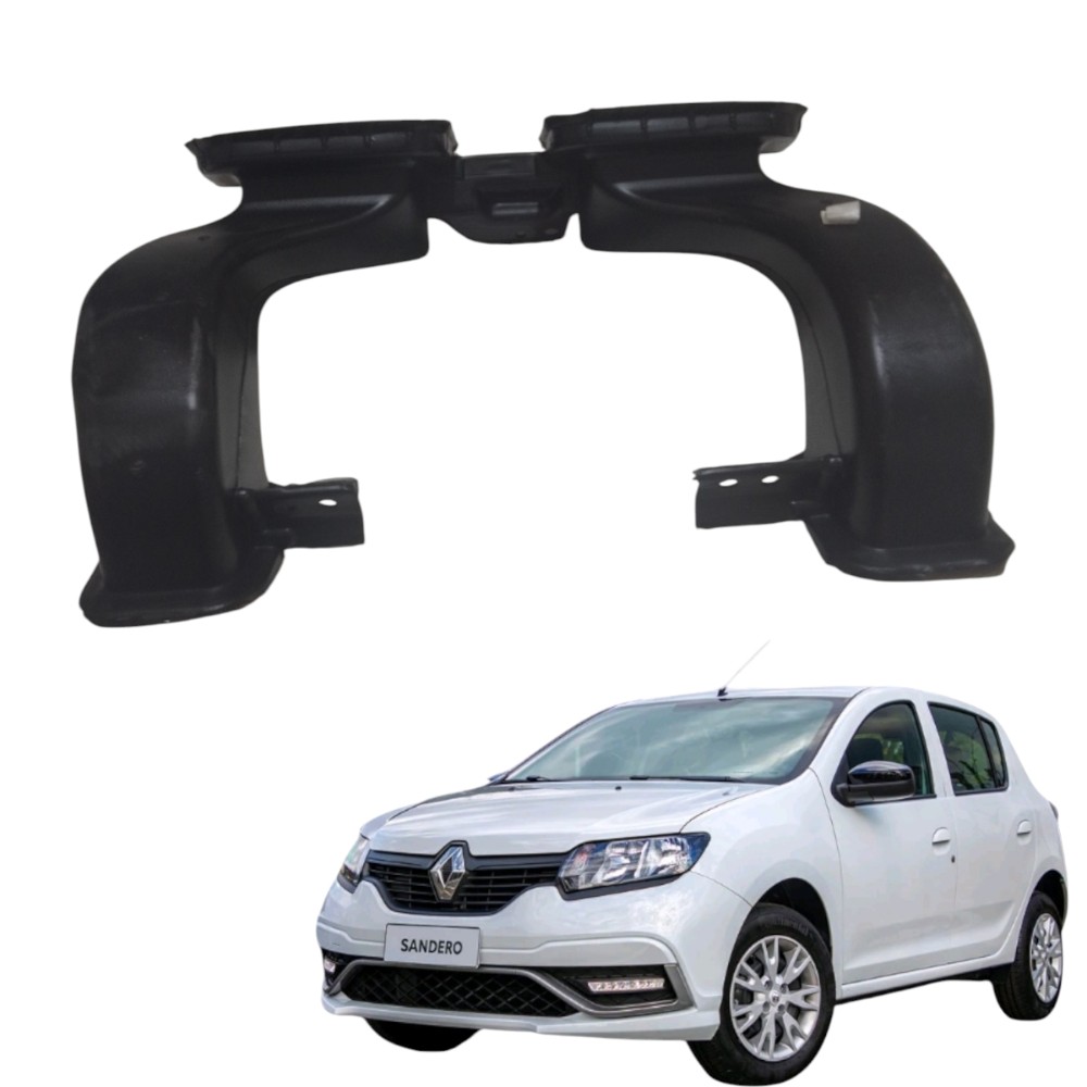 Duto Ar Renault Sandero 2015/ 2022 687962189r Preto Preto