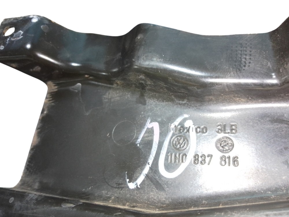 Chapa Capa Chicote Porta Dianteira Direita Golf 1994 A 2000 Preto 9