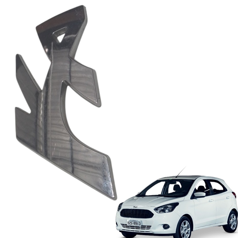 Emblema Escrito Ka Ford Original 2003/2004/2005 Prateado