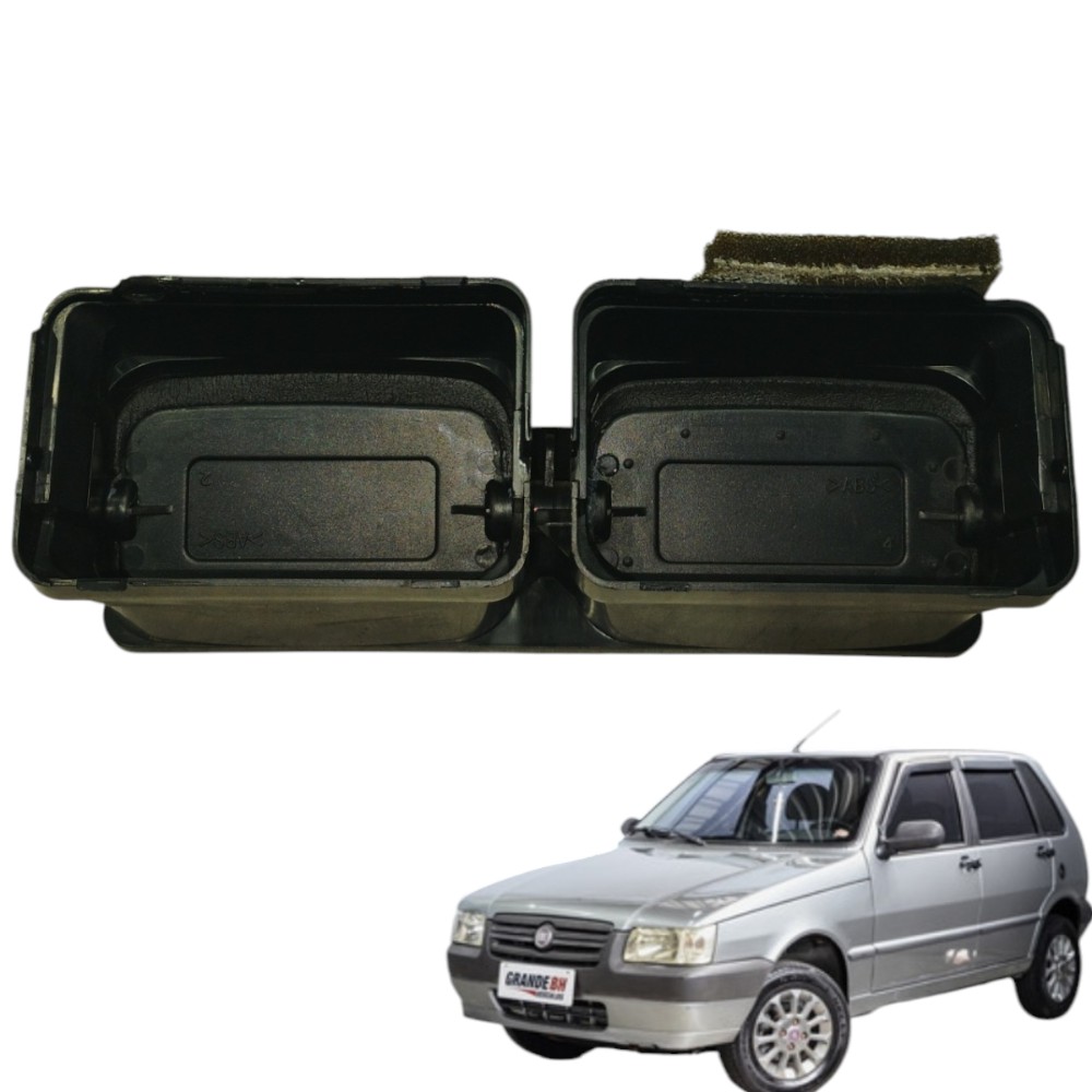 Tobera Interna Difusor Central Fiat Uno Mille V19 Preto