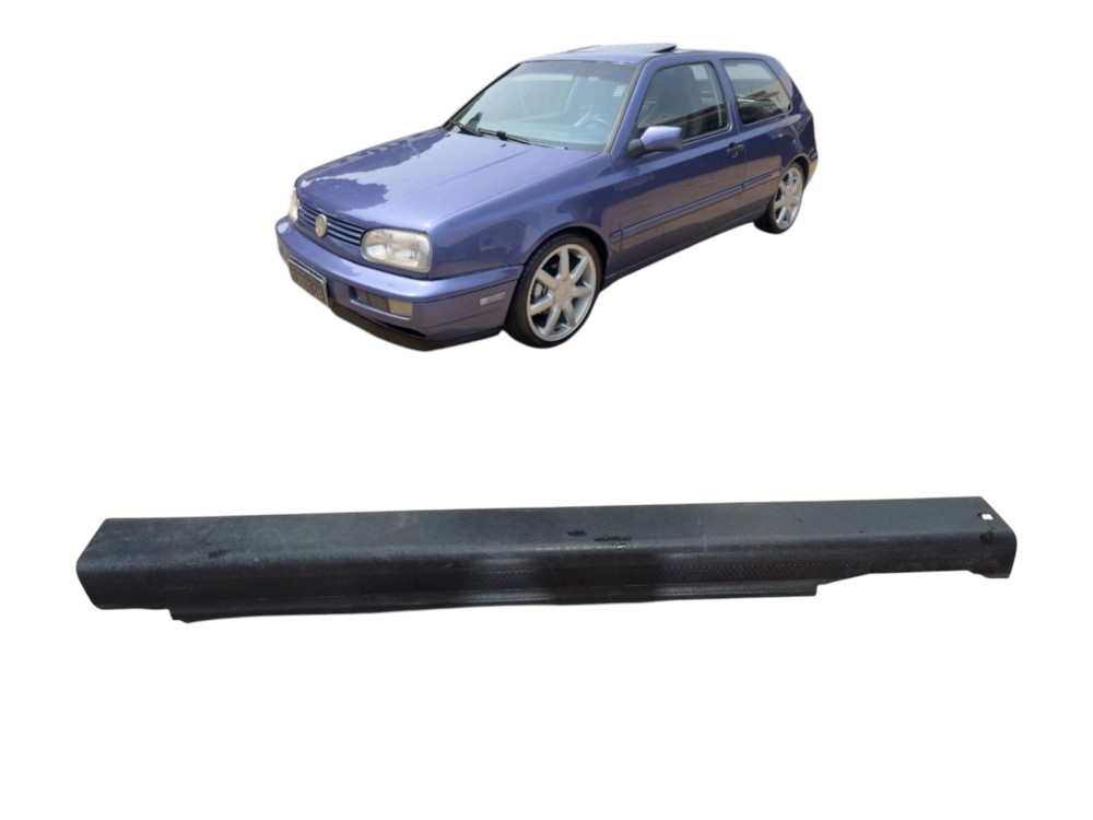 Soleira Lado Direito Volkswagen Golf Mk3 1995/2000 Preto